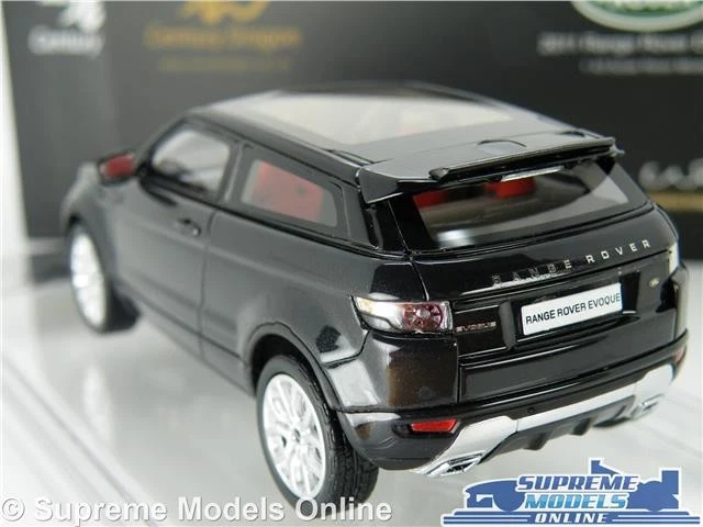 RANGE ROVER EVOQUE MODEL CAR SANTORINI BLACK 1:43 SCALE CENTURY DRAGON DEALER K8 - Image 3 of 4