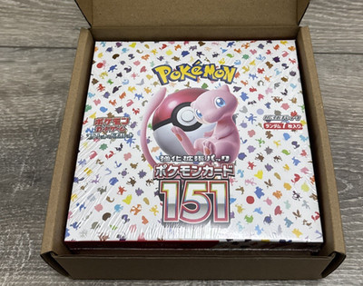 Pokemon Karten Scarlet & Violet 151 Booster Box sv2a Sealed Japanisch NEU OVP