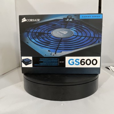 Corsair GS600 600W 80 Plus Bronze ATX Gaming PC Power Supply CMPSU-600G Open Box