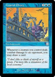 Magic MTG - Coastal Piracy - Merchandise Masks - EXC - EN