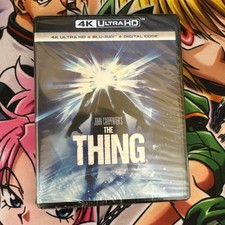 The Thing 4K Ultra HD Blu-ray, 1982, Kurt Russell, John Carpenter, New Sealed