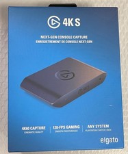 ELGATO 4K S NEXT-GEN CONSOLE CAPTURE 4K60- BRAND NEW SEALED.