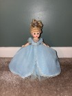 Madame Alexander Cinderella, Blue Glitter Gown Tiara, Outfit, great condition  — photo 1