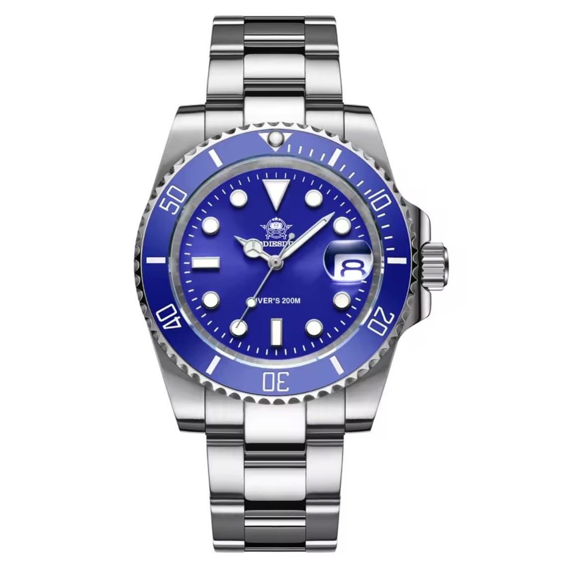 Montre Plongée Addiesdive Anti-Rayures Etanche 200M Homme Quartz