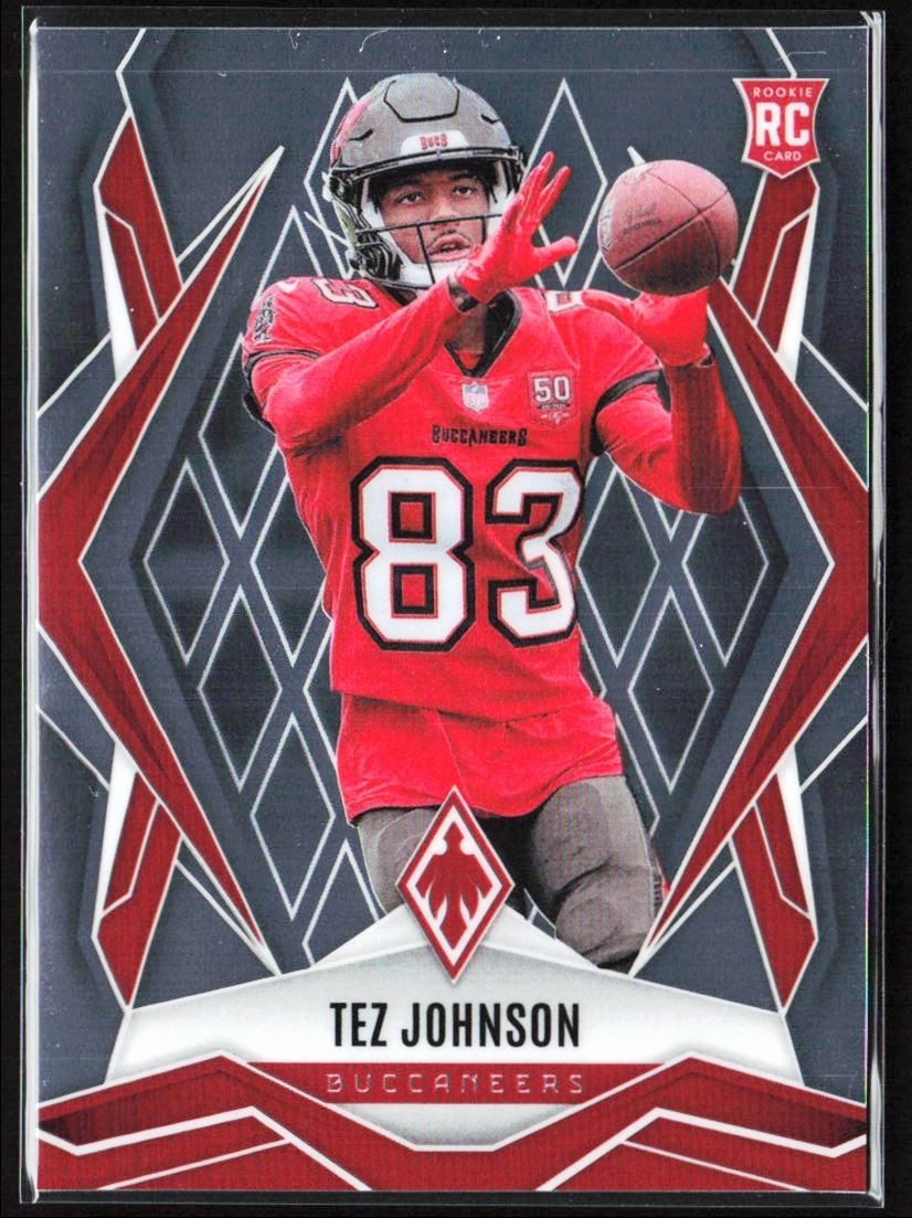 2025 Panini Phoenix Base Rookie Tez Johnson RC #166