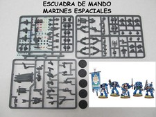 SPACE MARINE COMMAND SQUAD - WARHAMMER 40K - Marine Command Squad Esp. NEW