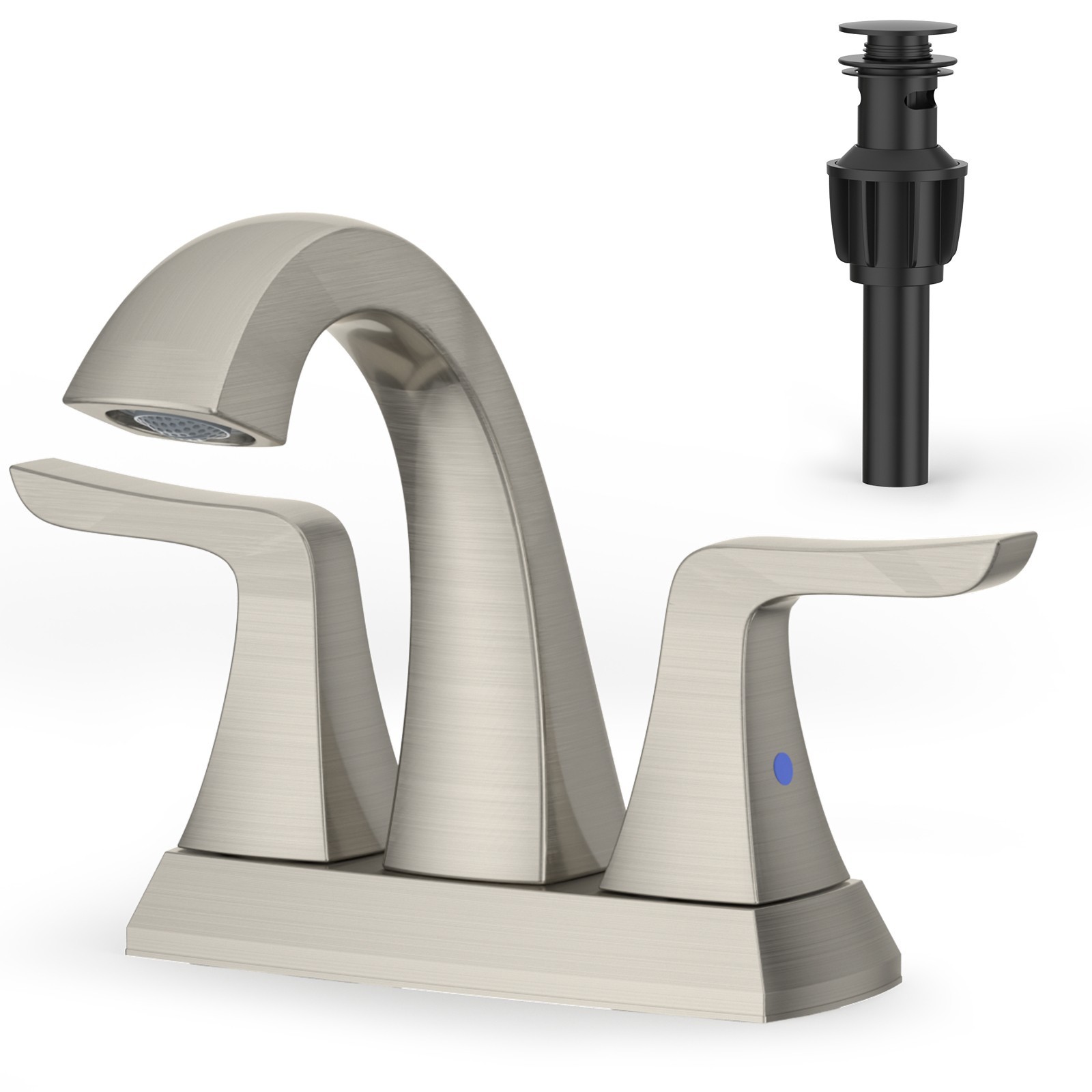 Bathroom  Faucet With Pop-up Drain 4in