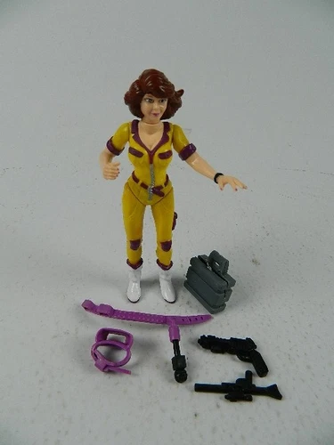 1992 Playmates TMNT April O'Neil Vintage Ninja Turtles + Accessories