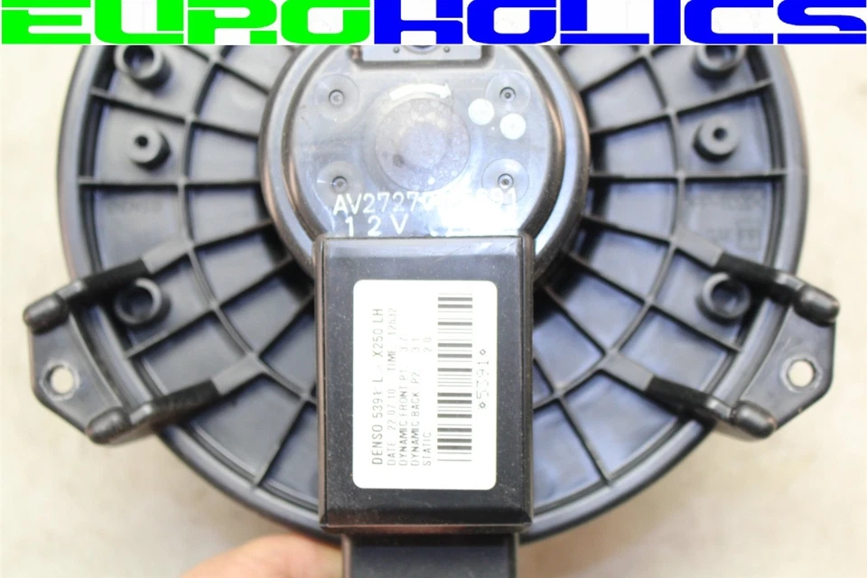 Ventilador de motor soplador de aire térmico HVAC Jaguar XJ X351 10-19 XF AV272700-5391 FABRICANTE DE EQUIPOS ORIGINALES Foto 3 de 3