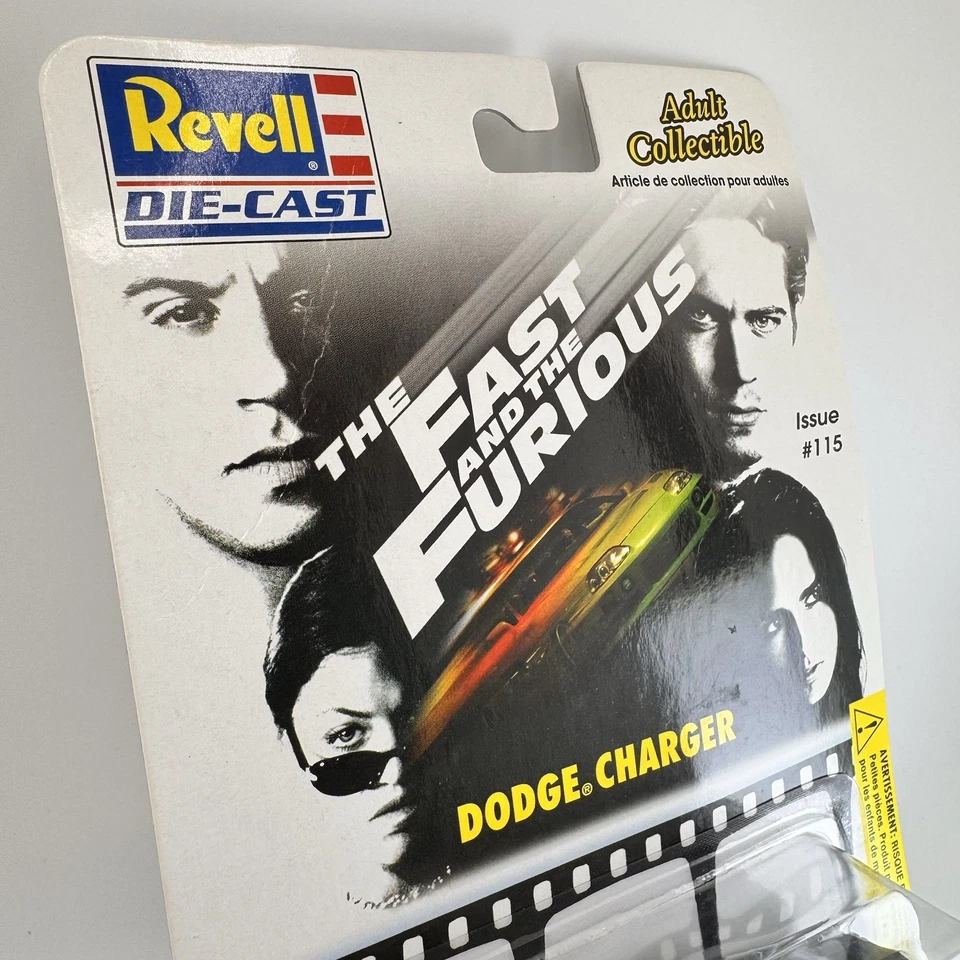 REVELL The Fast and The Furious Dodge Charger Issue #115 1:64 Die-Cast 86-3041 - Image 4 of 4