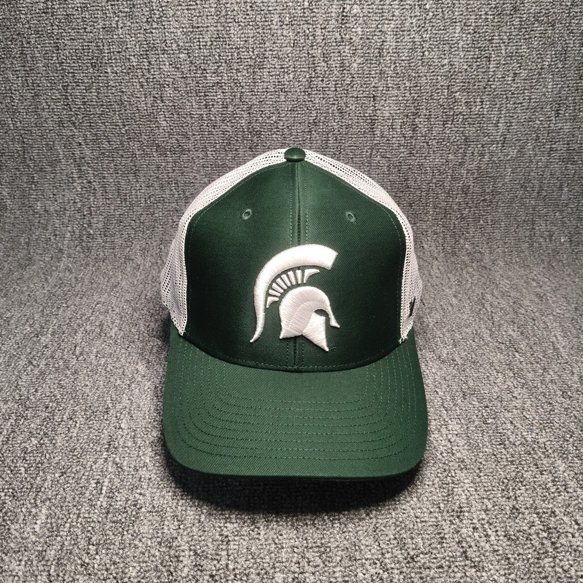 '47 Brand Michigan State Spartans Green White Trucker Snapback Hat