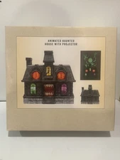 2025 Cracker Barrel Halloween Haunted House Projection Lights & Sound Eyes Teeth