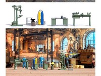 Busch 1185 H0 Handwerker-Werkstatt