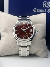 2025 Grand Seiko Hi-Beat GMT Red Dial on Bracelet SBGJ273G Complete