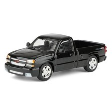 164 2006 Chevrolet Silverado Ss Single Cab Pickup Truck Black Para64 55831