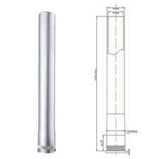 Bicycle Front Fork Head Tube MTB Mountain Bik...