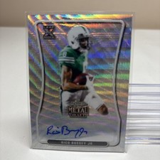 2020 Leaf Metal Draft Silver Wave Prism /50 Rico Bussey Jr #BA-RBJ Auto