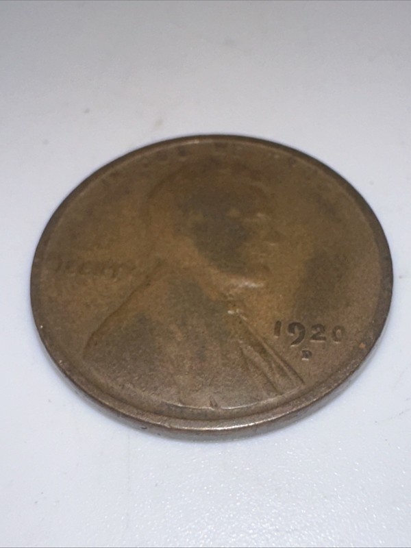 1920-D Lincoln Wheat Cent (Lot 38)