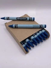 (16) Crayola Crayons (turquoise blue) BULK