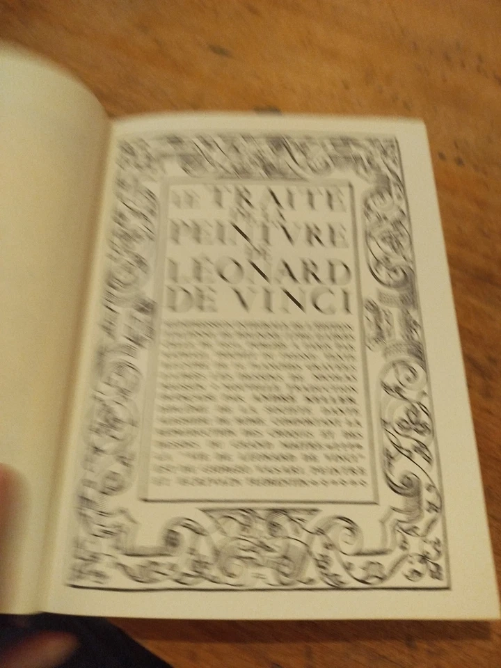 jean de bonnot Le Traité De La Peinture Léonard De Vinci  - Photo 3/3