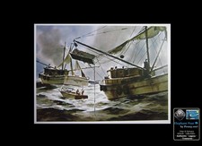 John Cowan Florida Shrimp Boat Captain Billy Ray with Short Story 9x11