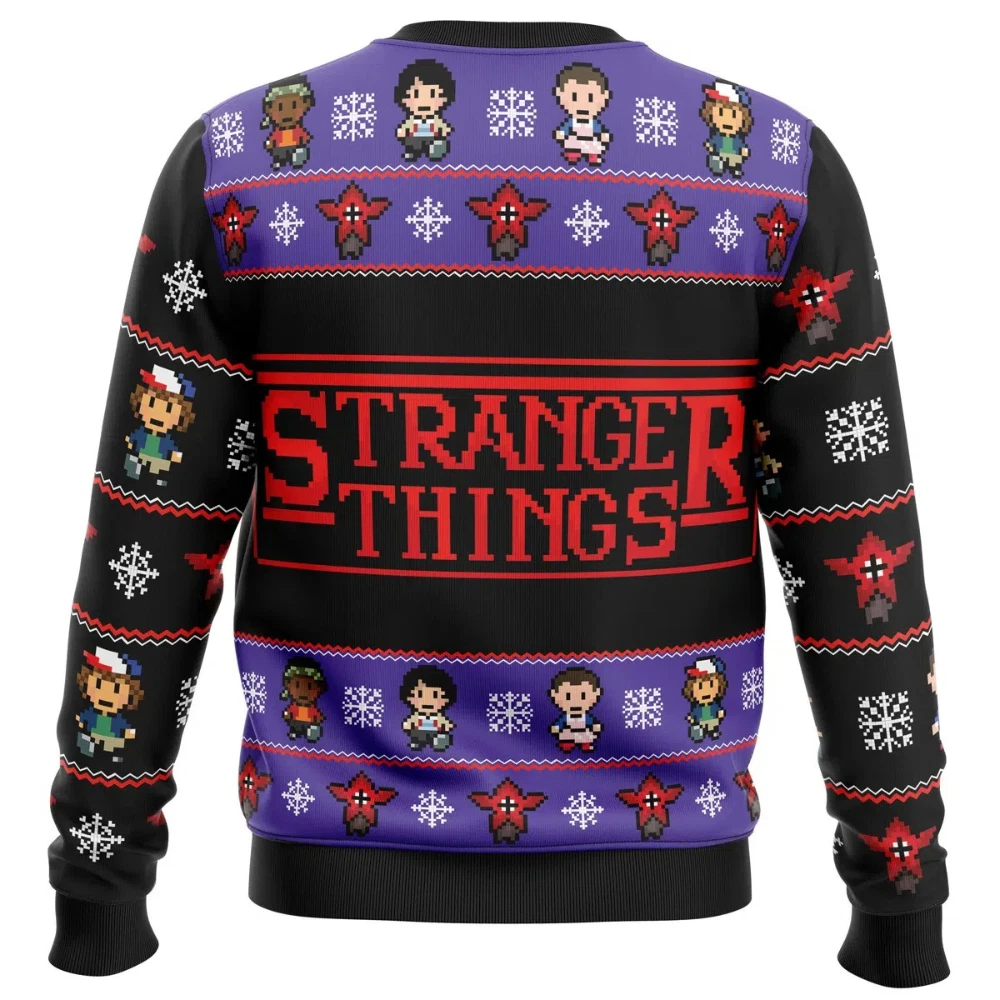 Stranger Things Christmas Sweatshirt - 3D Ugly Sweater