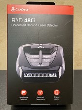 Cobra RAD 480i Radar/Laser Detector Updateable IVT VOICE OLED BLUETOOTH