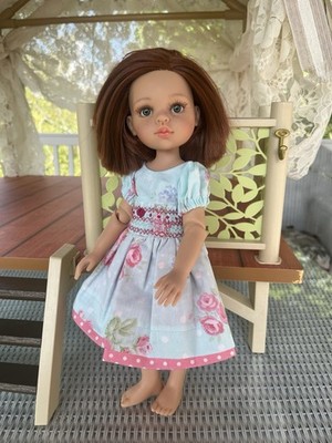 13'' Paola Reina Doll With Articulated BJD Body Pink Dress