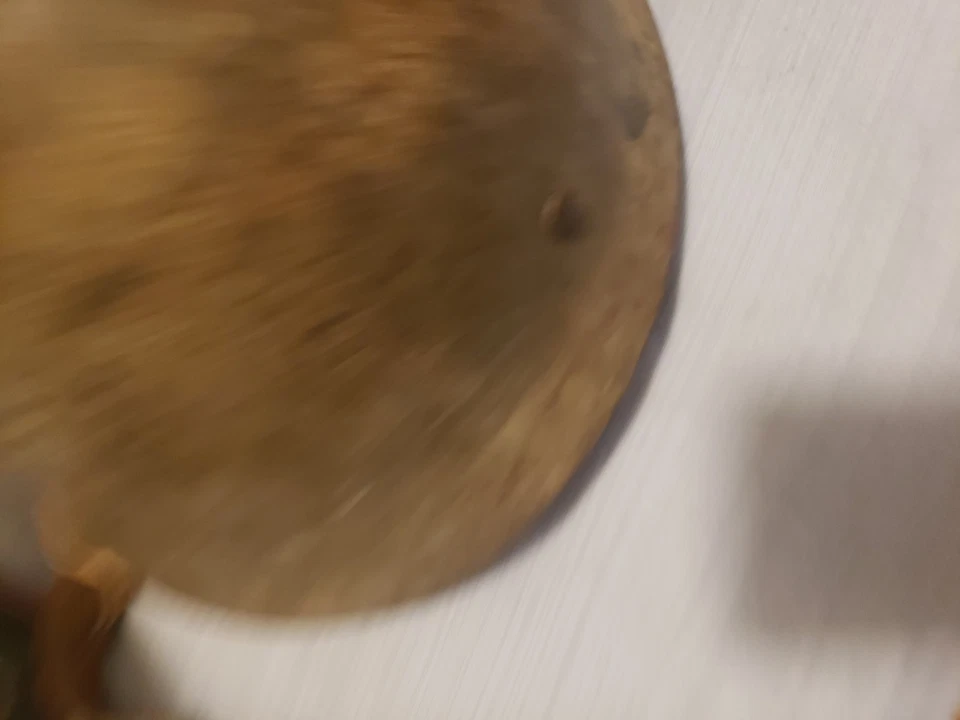 Casco original usado en batalla japonés Segunda Guerra Mundial 90. JAPmarkings sin óxido levantado⭐grt estado Foto 4 de 4