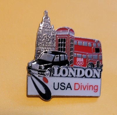 LONDON  2012  OLYMPIC  USA  DIVING   Noc  Pin
