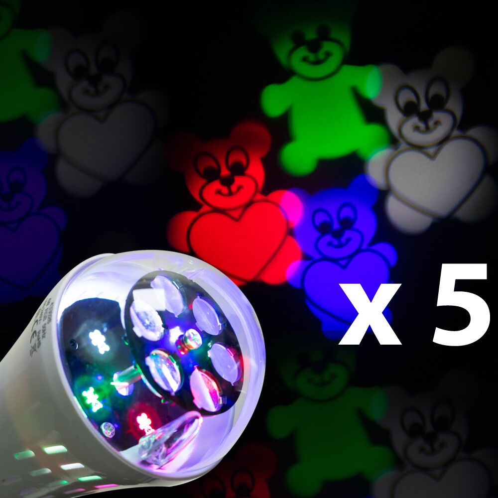 Ampoule LED E27 motifs oursons pour apaiser les nuits de bébé