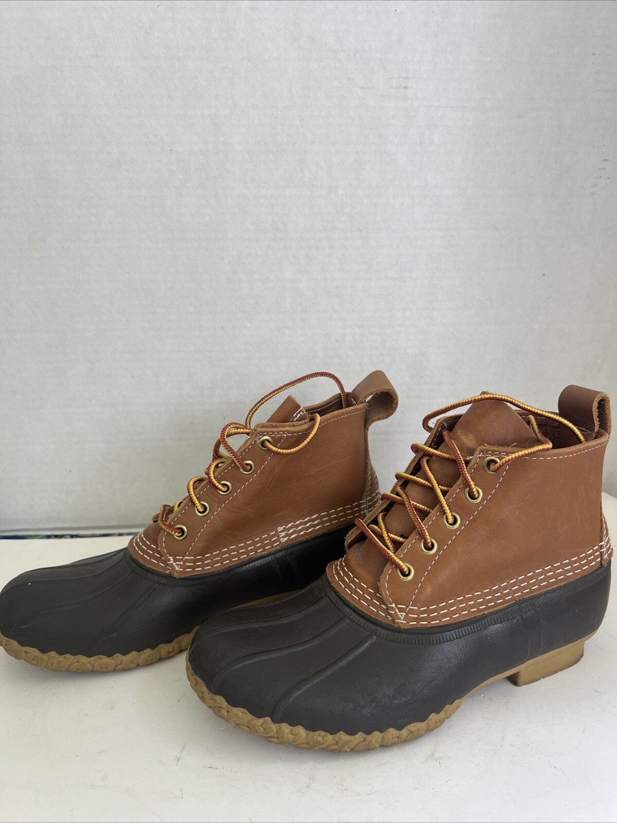 L.L. Bean Brown and Dark Gray Duck Shoes L.L. Bean | Shoes | Brown And Gray Duck Boots Ll Bean | Poshmark main image 4