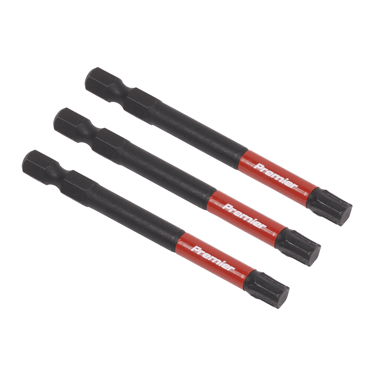 Sealey AK8271 Premier TRX-Star* Impact Power Tool Bits T40 x 75mm 3pc
