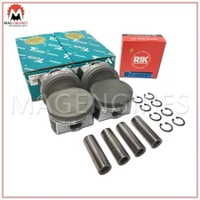 PISTON & RING SET MAZDA L3K9 L3-VDT DISI FOR MAZDA SPEED 3 6 CX-7 2.3L