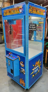 DOG PATROL Claw Crane Plush Stuffed Animal Prize Redemption Arcade Machine WORKS