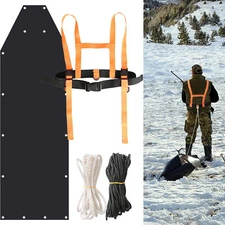 Deer Drag Sled For Snow Fishing Ice Hunting Game Firewood Gear And Accessory