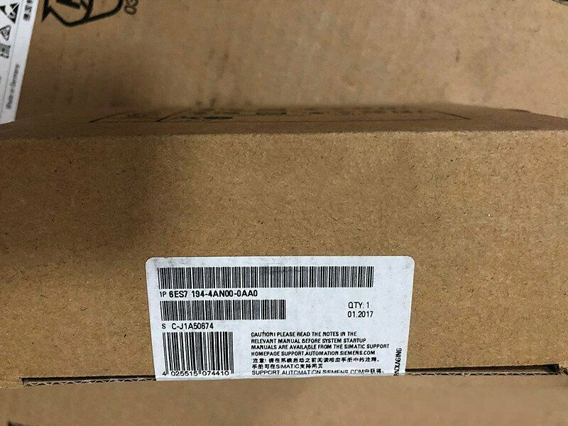 New 6ES7194-4AN00-0AA0 Module 6ES7194-4AN00-0AA0 one year warranty #F8