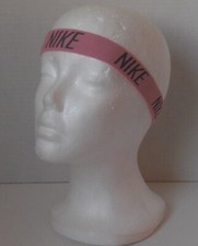Nike Logo Headband Adult Unisex Pink Oxford/Anthracite