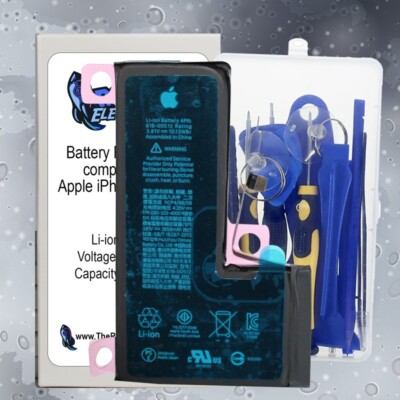 Battery Replacement Compatible W/ Apple Phone XS 5.8 - 2658mAh + Screwdriver Set