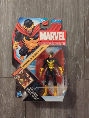 Marvel Universe 3.75'' Nighthawk action figure.  Hasbro 