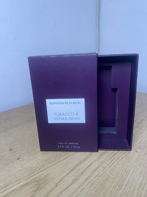 banana republic Tabak Tonkabohne Eau De Parfüm 75 ml Leerkarton 