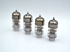 NEW 4pcs 6S3P-EV MATCHED QUAD Reflector Triode Tubes NOS PC86 EC86 WE417A 6S3P