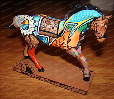 THE TRAIL OF PAINTED PONIES ペインテッドポニーセット Trail of Painted Ponies, INDIAN SUMMER (12266) Artist Signed