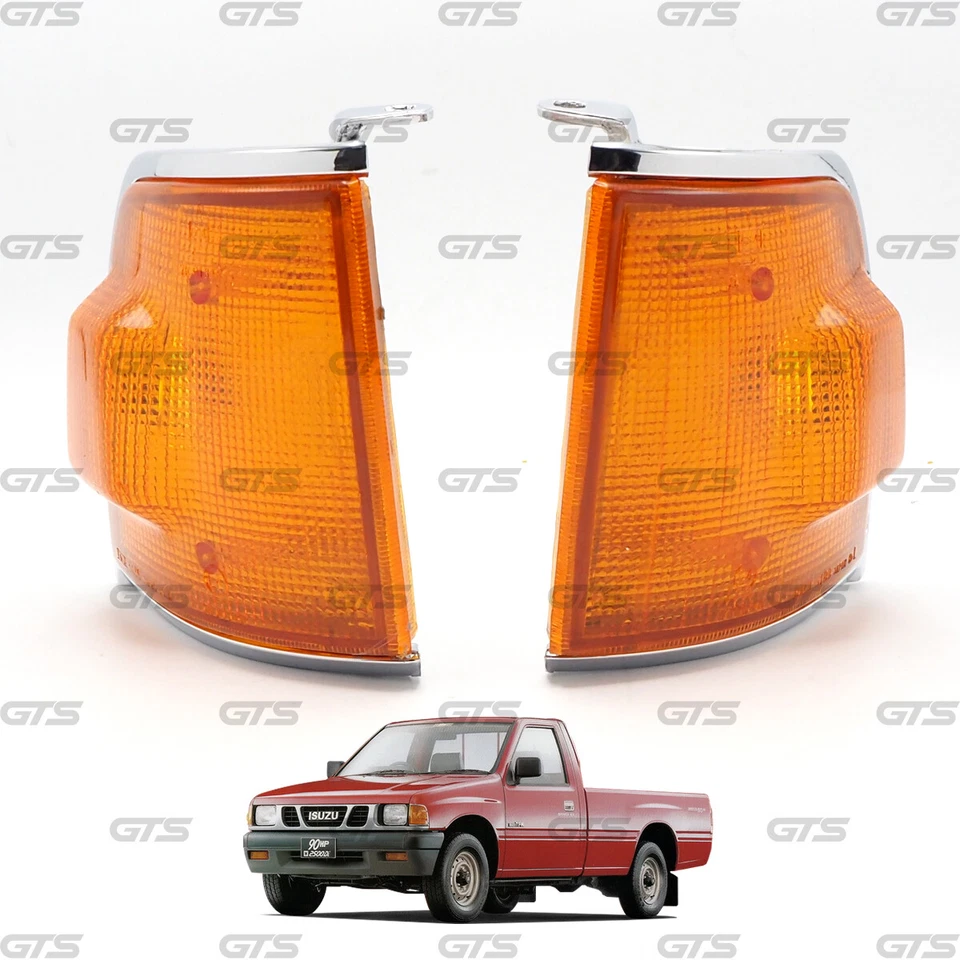 Fits Isuzu Tfr Holden Rodeo Vauxhall Brava Pickup 1989 - '95 Pair Corner Light - Image 2 of 4