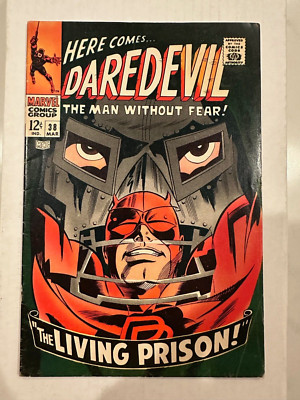 Daredevil #38  Comic Book  Colon Cover Art