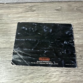 Hogan's Alley (Nintendo NES) Instruction Manual Booklet ONLY Rough