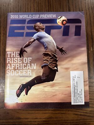 SAMUEL ETO'O ESPN THE MAGAZINE FC BARCELONA CHELSEA FUTBOL SOCCER JUNE 14 2010