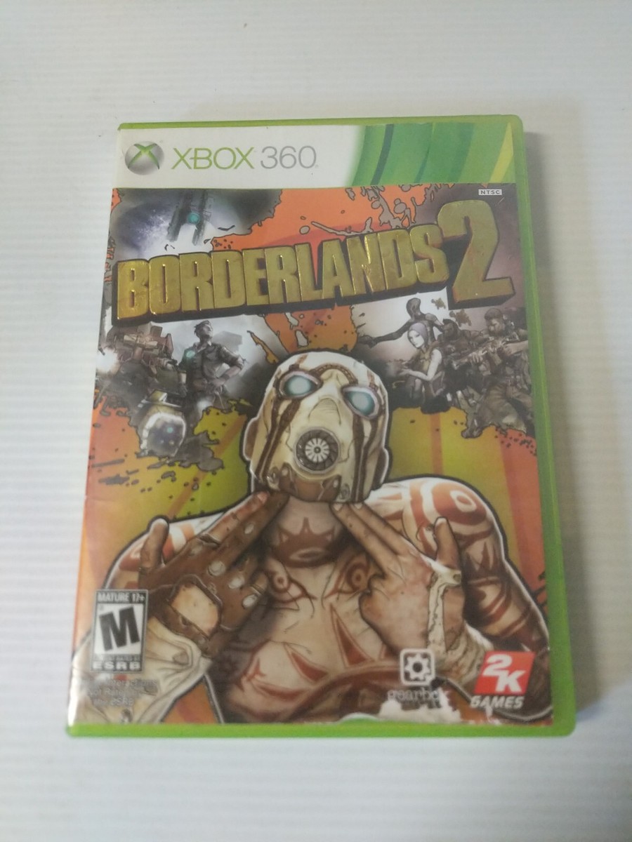 Borderlands 2 (Microsoft Xbox 360, 2012) Case/Disk/Manual CIB