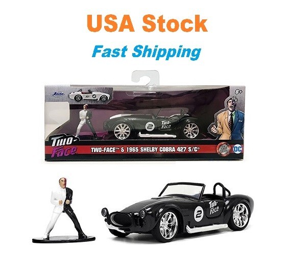 1965 Shelby Cobra 427 S/C #2 w Harvey Two-Face Figure Batman