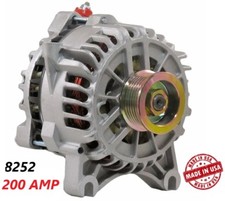 200 Amp 8252 Alternator Ford Mustang 1999-2004 4.6l New High Output Performance
